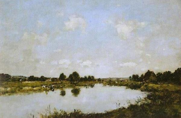 Eugene Boudin Deauville France oil painting art
